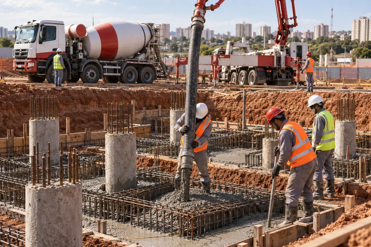 Operação de concreto usinado no Distrito Federal 5