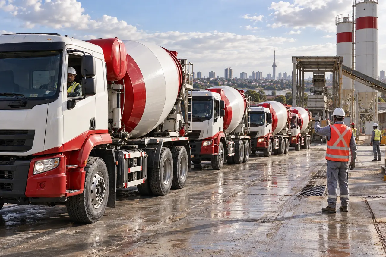 Operação de concreto usinado no Distrito Federal 7